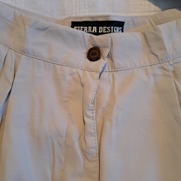 Sierra Designs women's size 10 backpack shorts, style 969104, oatmeal, New - Picture 5 of 10